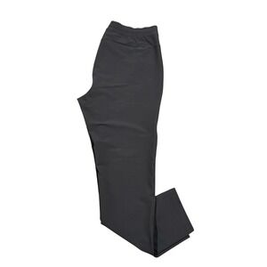 Rhone Commuter Pants Men's Large Elastic Waist Stretch Utility Zip Pockets Gray